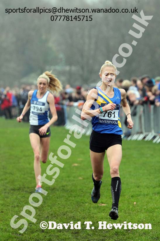 Senior women's European Cross Country Trials, Sefton Park, Liverpool. Photo: David T. Hewitson/Sports for All Pics